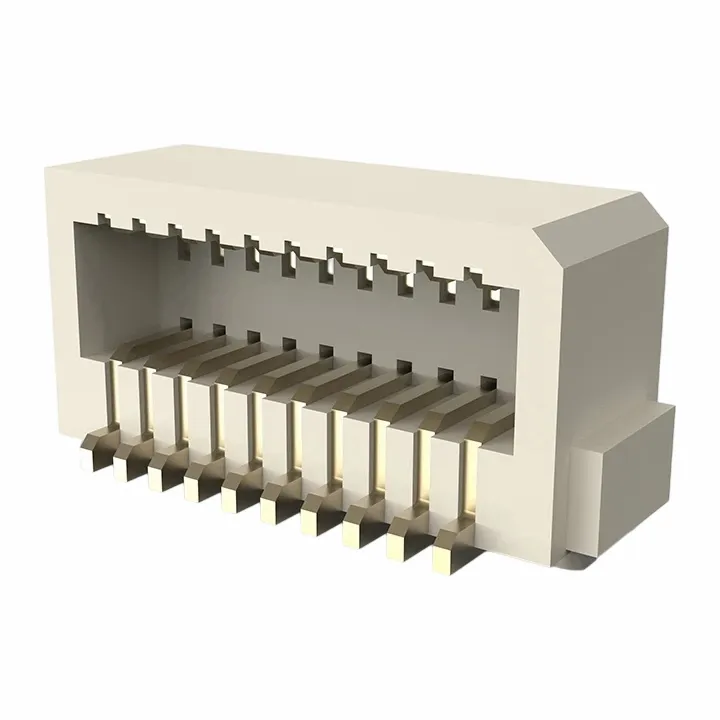 0,8 mm kvinnelig header dobbel rad sideoppføring smt