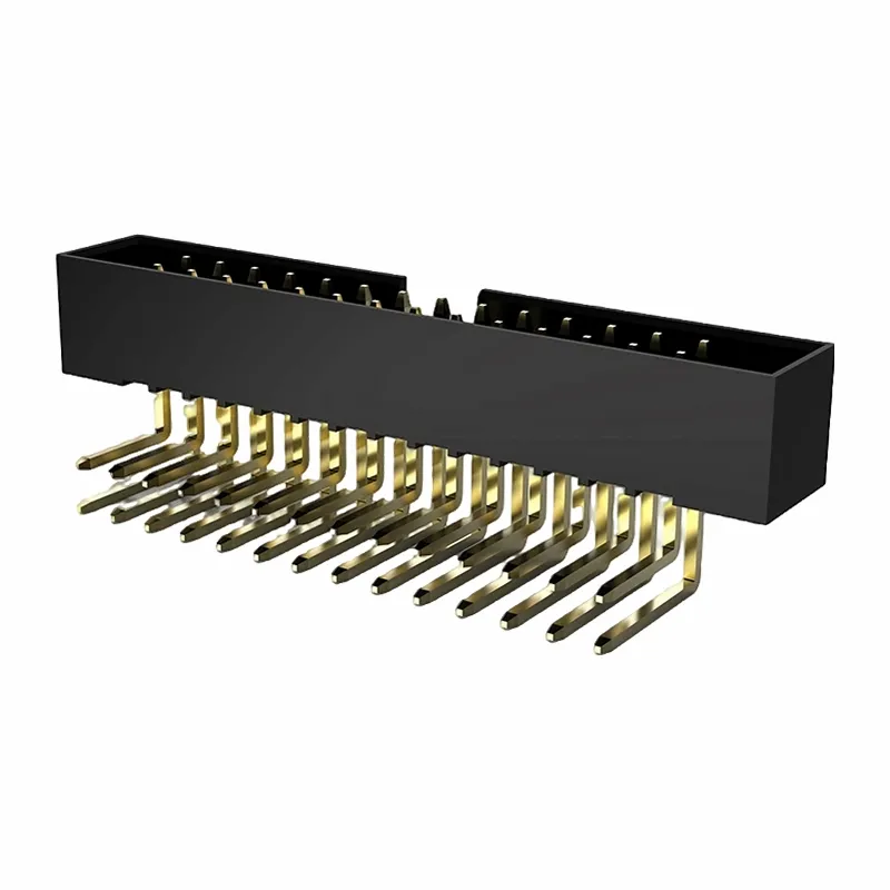 1,27 mm boks header dobbel rad rett vinkel dukkert