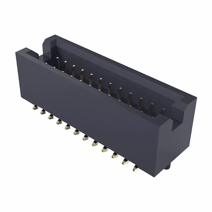 1.27mm Box Header Double Row Smt Stacker