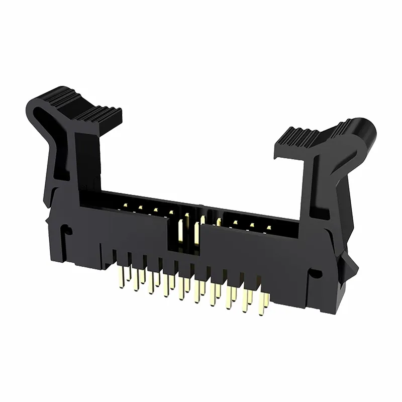 2,54mm bokseoverskrift med sperrer rett