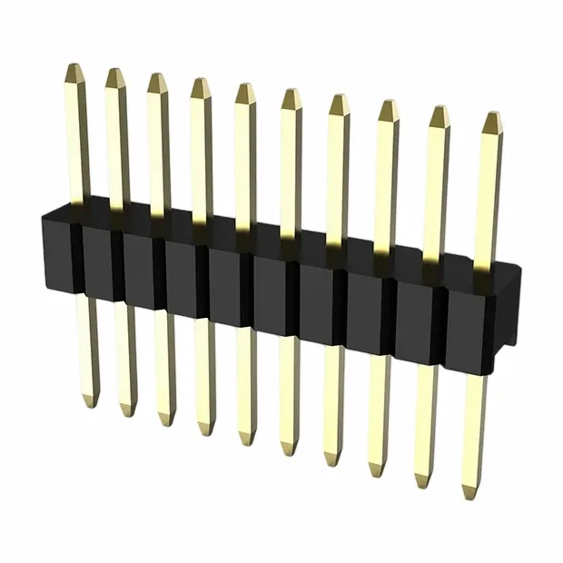 2,54 mm pin header enkelt rad rett