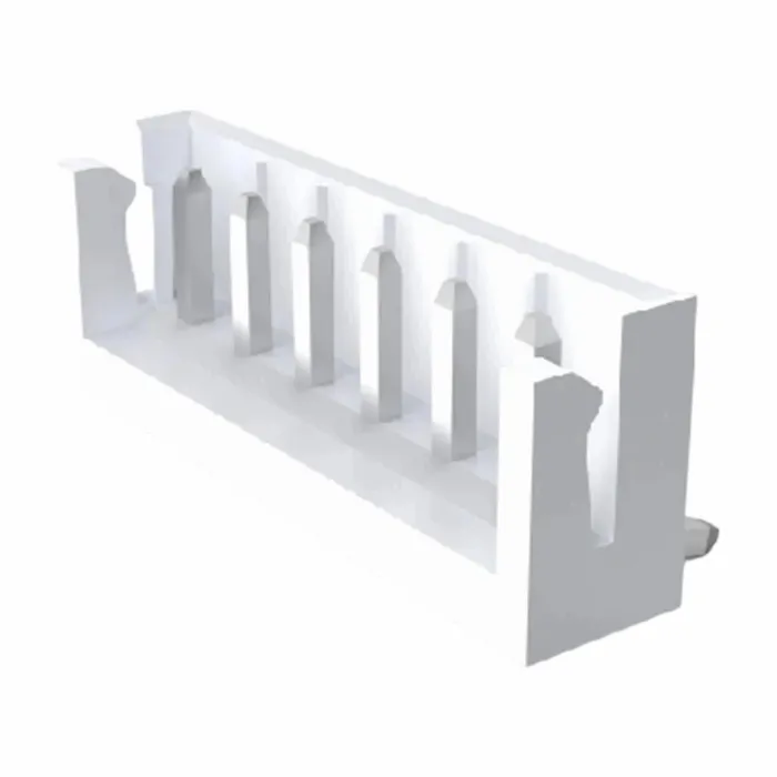 2,5 mm Wafer Enkel rad rettvinklet DIP H6,4 mm