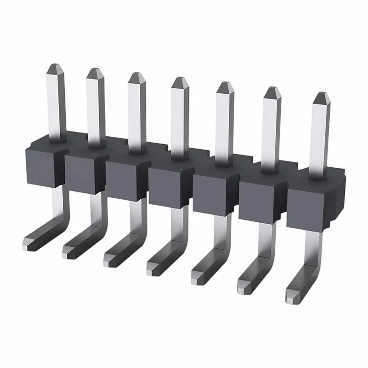 3,96 mm pin -header enkelt rad rett vinkel dukkert